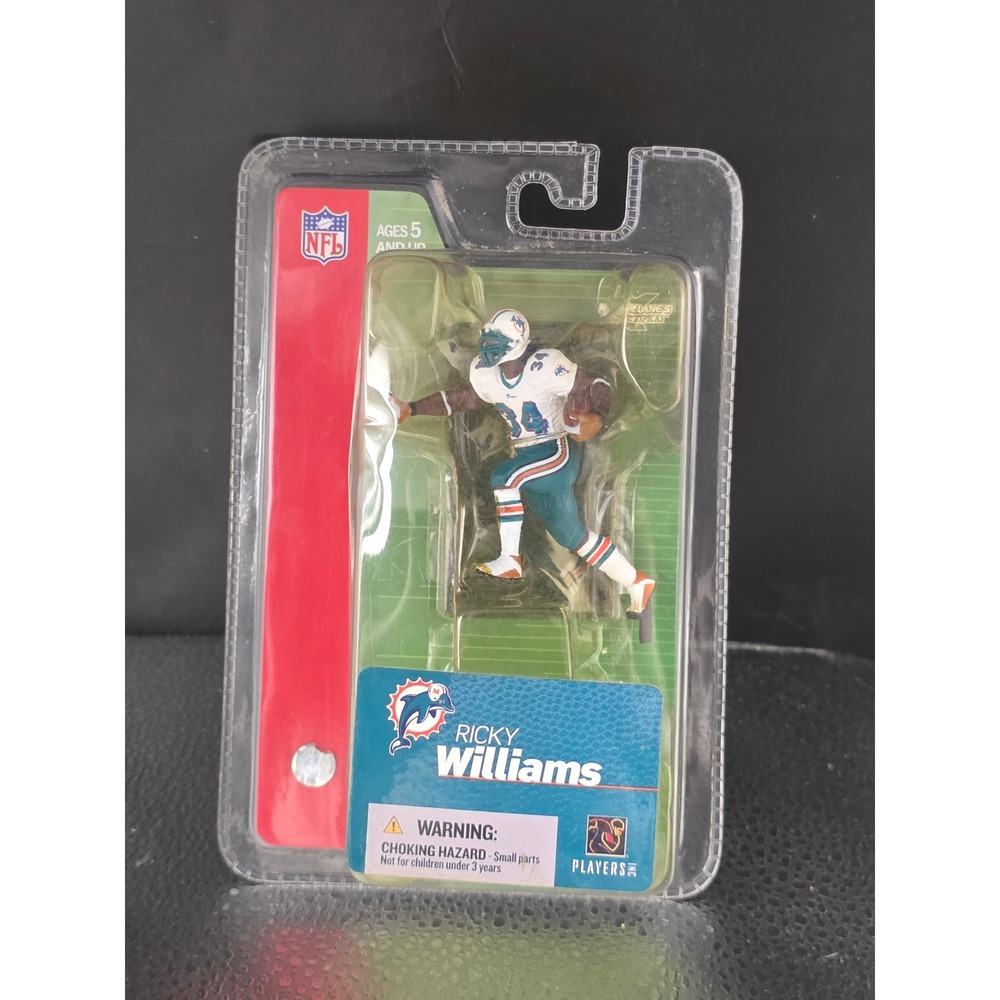 McFarlane NFL Ricky Williams Miami Dolphins 3-Inch Mini Figure Series Sealed New